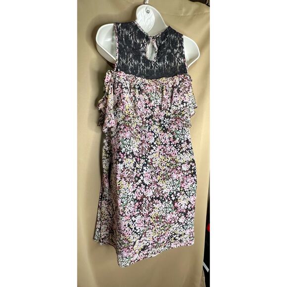 Slate & Willow Lace Yoke Maternity Shift Dress S df1 - Picture 6 of 14